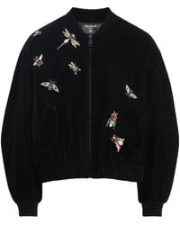 Balmain - Embellished Bomber Jacket - Lyst