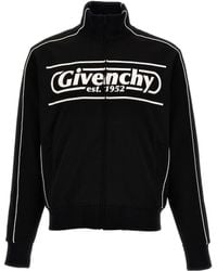 Givenchy - Zipper Sweater With Vertical Collar - Lyst