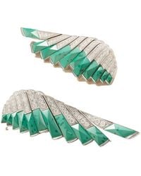 Garrard - 18-Karat Diamond Earrings - Lyst