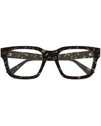 Gucci - Eyewear Rectangular Frame Glasses - Lyst