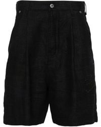 Off-White c/o Virgil Abloh - High-Rise Wide-Leg Shorts - Lyst