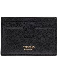 Tom Ford - Logo Printed Classic Cardholder - Lyst