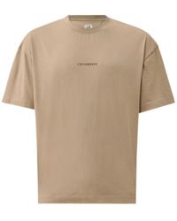C.P. Company - Logo Back Print T-Shirt - Lyst