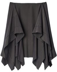 Lemaire - Asymmetric Draped Skirt - Lyst