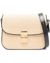 A.P.C. - Grace Clasp Fastened Small Shoulder Bag - Lyst