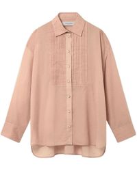 Golden Goose - Oversized Pleated Detail Shirt - Lyst
