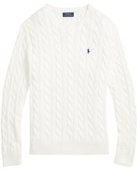 Polo Ralph Lauren - Cable Knit Jumper - Lyst