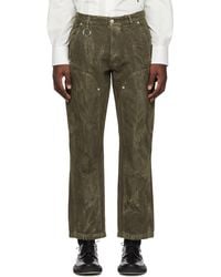 Etudes Studio - Études Studio Youth Logo Patch Jeans - Lyst