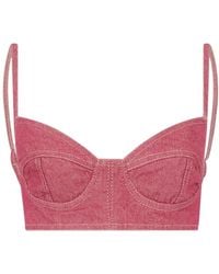 DSquared² - Denim Bra - Lyst