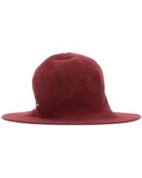 Borsalino - Angelina Cloche Logo-Plaque Hat - Lyst