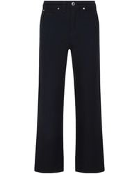 Brioni - Cotton Straight-Leg Trousers - Lyst