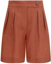 Loro Piana - Dorin Pleated Shorts - Lyst