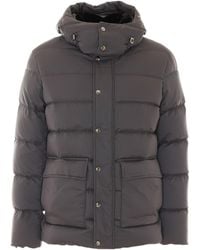 Herno - Super-Matte Technical Fabric And Monogram Parka - Lyst