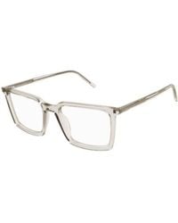 Saint Laurent - Eyewear Square Frame Glasses - Lyst