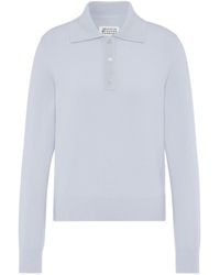 Maison Margiela - Polo Knitted Top - Lyst