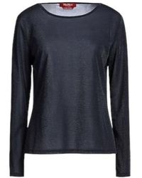 Max Mara - Simple Long-Sleeved Top - Lyst