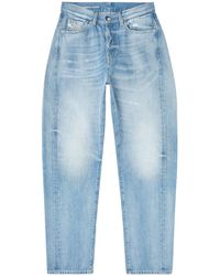 DIESEL - 1974 D-Ellz Distressed Relaxed Jeans - Lyst