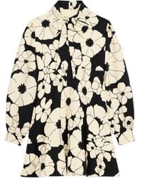 Celine - Skater Mini Dress - Lyst