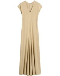 TOTEME - V-Neck Jersey Dress - Lyst