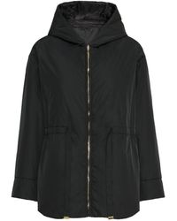 Max Mara - The Cube Charme Zip-Up Drawstring Coat - Lyst