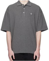 Maison Kitsuné - Maison Kitsuné Fox Patch Relaxed Polo Shirt - Lyst