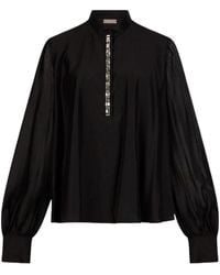 Liu Jo - Embellished Blouse - Lyst
