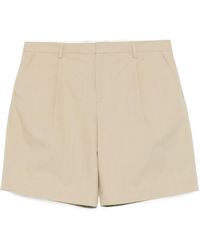 A.P.C. - Pleat Detailed Shorts - Lyst