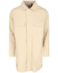 K-Way - Three-Layer Poplin Coat - Lyst