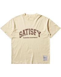 Satisfy - Logo Print T-Shirt - Lyst