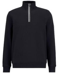 Barbour - Long-Sleeved Half-Zip Sweatshirt - Lyst