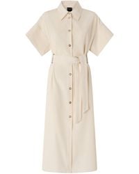 Pinko - Alesha Belted Shirt Dress - Lyst