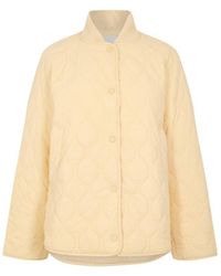 Varley - Long-Sleeved Cotton-Padded Jacket - Lyst