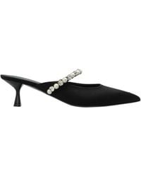 Stella McCartney - Elsa Heeled Mules - Lyst
