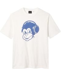 Paul Smith - Ps Paul Smith Graphic Printed T-Shirt - Lyst