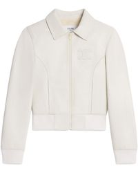 Celine - Triomphe Blouson Jacket - Lyst