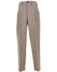 Ami Paris - Casual Trousers With Belt Loops - Lyst