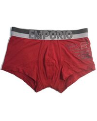 Emporio Armani - Striped Logo Panties - Lyst
