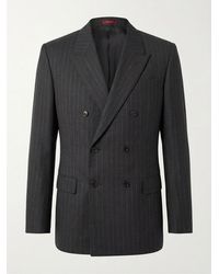 Gucci - Pinstriped Tailored Blazer - Lyst