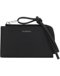 Jil Sander - Logo Printed Zipped Wallet - Lyst