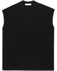 Helmut Lang - Split Wool Vest - Lyst