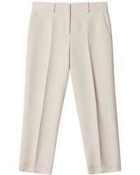 Fendi - Straight-Leg Pleated Tailored Trousers - Lyst