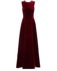 Emilia Wickstead - Nodin Cotton Velvet Gown - Lyst