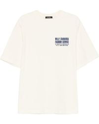 Willy Chavarria - Fashion Service Logo T-Shirt - Lyst
