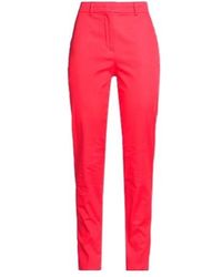 Max Mara - Twill Stretch Pants - Lyst