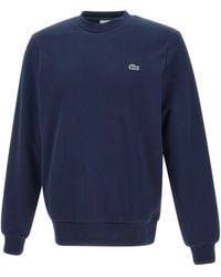 Lacoste - Classic Fit Fleece Sweatshirt - Lyst