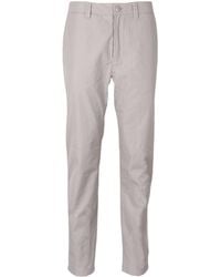 Stone Island - Logo Patch Straight-Leg Trousers - Lyst