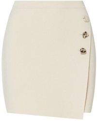 Liu Jo - Knitted Mini Skirt - Lyst