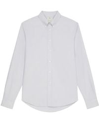 Givenchy - 4G Embroidered Long-Sleeved Shirt - Lyst
