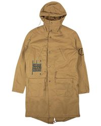Raf Simons - Hooded Printed Windbreaker - Lyst