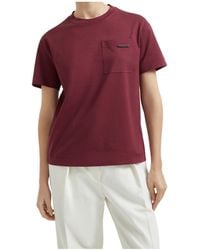 Brunello Cucinelli - Monili-Detail T-Shirt - Lyst